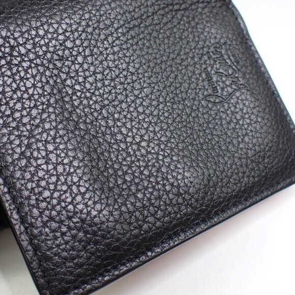 Christian Louboutin Studs Wallet Compact Bi-Fold Leather - Picture 6 of 14